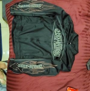 Men's Large Harley Davidson Riding Jacket
